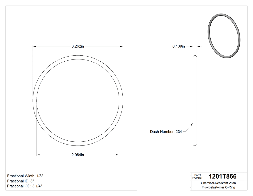 Technical drawing - 1201T866